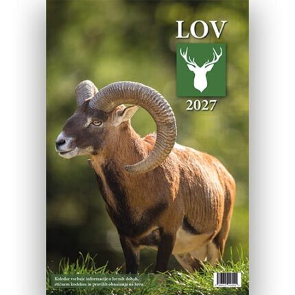 koledar Lov, lovski koledar 2027