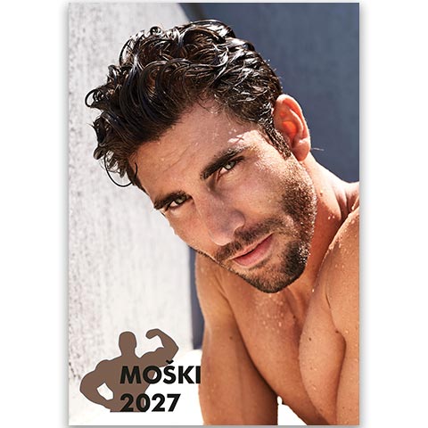 Koledar-MOŠKI-2027-MA-0 Koledar Moški 2027 – elegantni moški, sexy moški, privlačna telesa in zapeljivi moški v estetskem koledarju.
