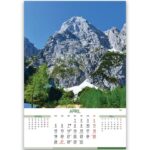 Koledar Gore Slovenije 2027 – prebujanje narave in pomladne lepote gora Slovenije.