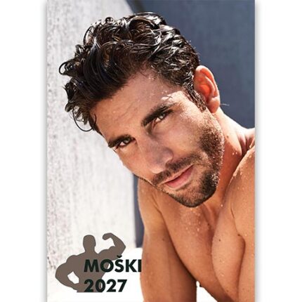 Koledar Moški 2027 – privlačni in postavni moški, sexy moški ter elegantne fotografije za žensko publiko.