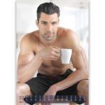 Koledar Moški 2027 – sexy moški, moški šarm in privlačen videz v estetskem koledarju za ženske.