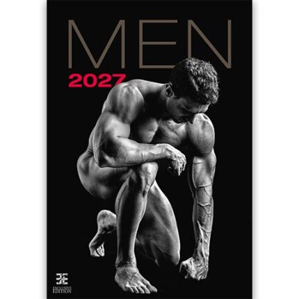 Koledar Moški 2027 – elegantni moški, sexy moški s postavnimi telesi in zapeljivi moški za ljubiteljice privlačnih moških koledarjev.