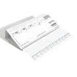 Namizni ležeči koledar poslovni 2026 – Funkcionalni namizni koledar 2026 z mesečnim pregledom, kakovostni namizni koledarji 2026 za poslovno rabo.