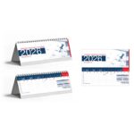 Namizni pokončni koledar poslovni 2026 – Pregledni namizni koledarji 2026 z jasno strukturo, praktičen namizni pokončni koledar za delo in zapisovanje.