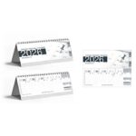 Namizni pokončni koledar poslovni 2026 – Kakovostni namizni koledarji 2026 s pregledno zasnovo, praktičen namizni pokončni koledar za organizacijo časa.