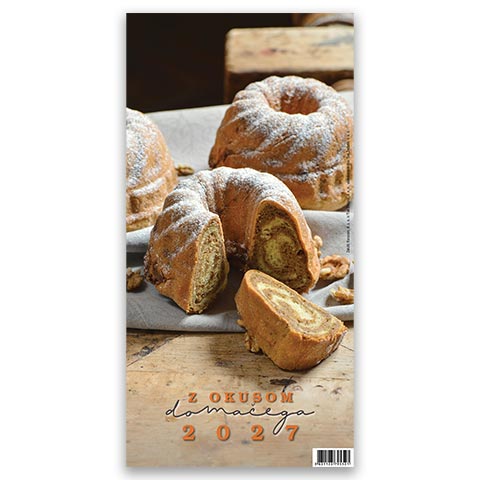 Z-okusom-domačega-koledar-2027-eu-0 Naslovnica koledarja Dobrote po domače 2027 s slikovitimi fotografijami in recepti tradicionalnih slovenskih jedi.