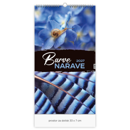 Koledar Barve narave 2027, Barve narave 2027