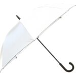 Dežnik Aurora z odsevnim robom – Kakovostni dežniki 2026, promocijski dežniki z logotipom in gumi ročajem.