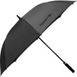 Dežniki 2026 – Promocijski dežniki z gumi ročajem, elegantni reklamni dežniki z možnostjo tiska logotipa.