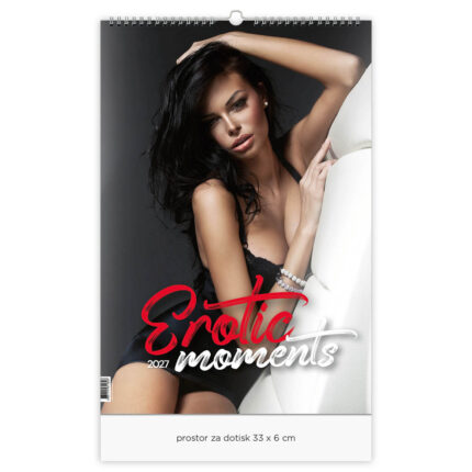 Koledar Erotic moments 2027, erotični koledar ErotiC moments 2027, erotični koledar 2027