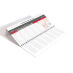 Namizni ležeči koledar – Pozitivne misli 2026 – Kakovostni namizni koledarji 2026 z inspirativnimi sporočili, idealen namizni koledar za vsak prostor.