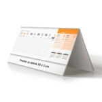 Namizni pokončni koledar poslovni 2026 – Kakovostni namizni koledar 2026 za organizacijo dela, pregledni namizni koledarji 2026 s profesionalnim dizajnom.