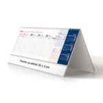 Namizni pokončni koledar poslovni 2026 – Funkcionalni namizni koledar 2026 z mesečnim pregledom, pregledni namizni koledarji 2026 za poslovne prostore.