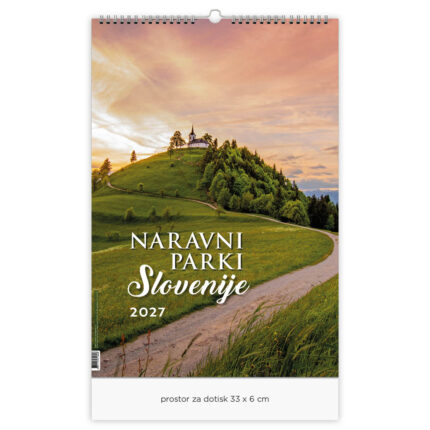 KOLEDAR NARAVNI PARKI SLOVENIJE 2027 - EG