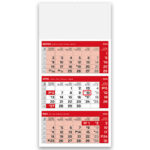 Tridelni lepljen koledar 2026 – Uporaben lepljen koledar 2026 z jasnim pregledom mesecev, kakovostni tridelni koledarji.