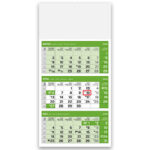 Tridelni lepljen koledar 2026 – Uporaben lepljen koledar 2026 s tremi vidnimi meseci, kakovostni poslovni koledarji.