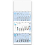 Tridelni špiralni koledar poslovni 2026 – Kakovostni tridelni špiralni koledarji 2026 z veliko prostora za beležke, idealen tridelni poslovni koledar.