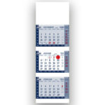 Tridelni špiralni koledar poslovni 2026 – Uporabni tridelni špiralni koledarji 2026, pregledni poslovni koledar za organizacijo časa.