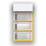 Tridelni špiralni koledar 2026 – Estetski špiralni koledarji 2026 z jasno strukturo, tridelni poslovni koledar za organizacijo.