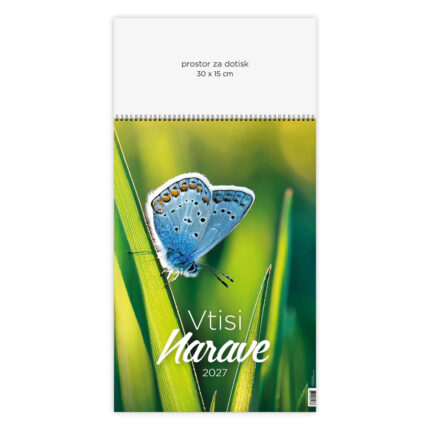 Koledar Vtisi narave 2027, Slike narave, Koledar Narava 2027