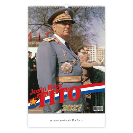 Koledar Tito 2027, Tito 2027, Koledarji Tito 2027