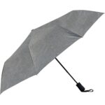 Dežnik Cationic – zložljivi dežnik z gumiranim ročajem in sistemom avtomatskega odpiranja.