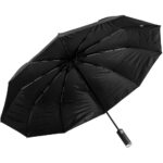 Dežnik Thor – zložljivi dežnik s PVC ročajem, protivetrno zaščito in funkcijo avtomatskega odpiranja.