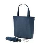 Zložljivi dežnik Yago – praktičen dežnik s plastičnim ročajem, avtomatskim odpiranjem in vrečko, del kolekcije dežniki.